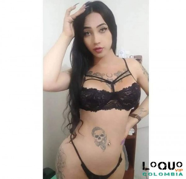 Trans y Travestis Bogotá: Hermosa chica trans operada de cenos y cola